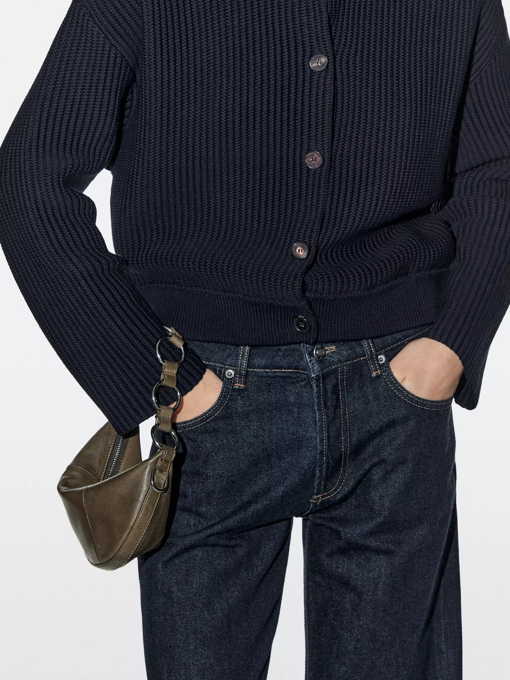 Crescent Chain Shoulder Bag