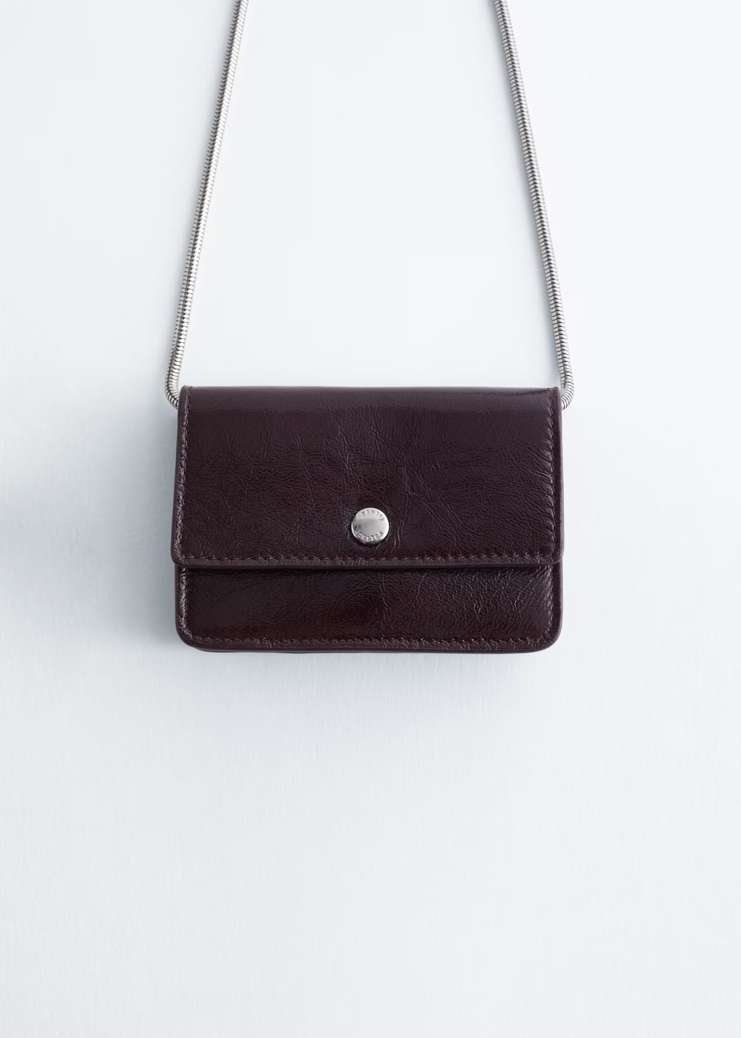 Leather Crossbody Cardholder
